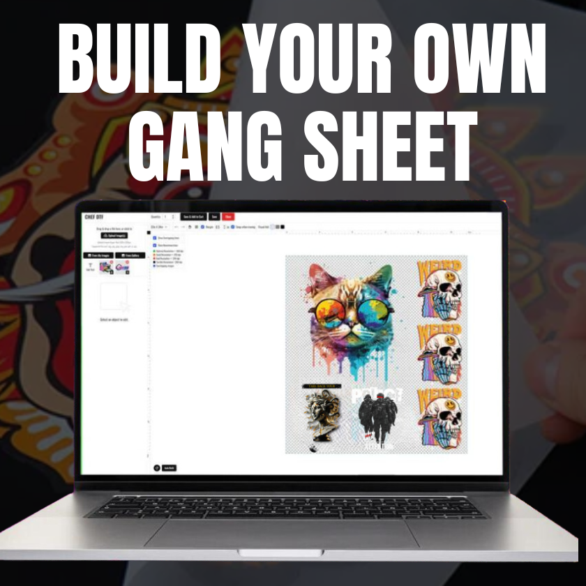 Gang Sheet Online Builder 22x60 in